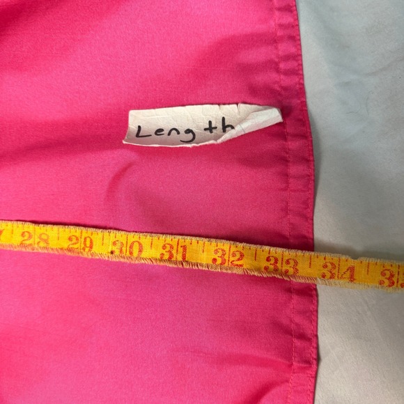 Neiman Marcus Sz 6 Princess Pink Oversized Trench Raincoat Nylon Water Resistant - Picture 7 of 12